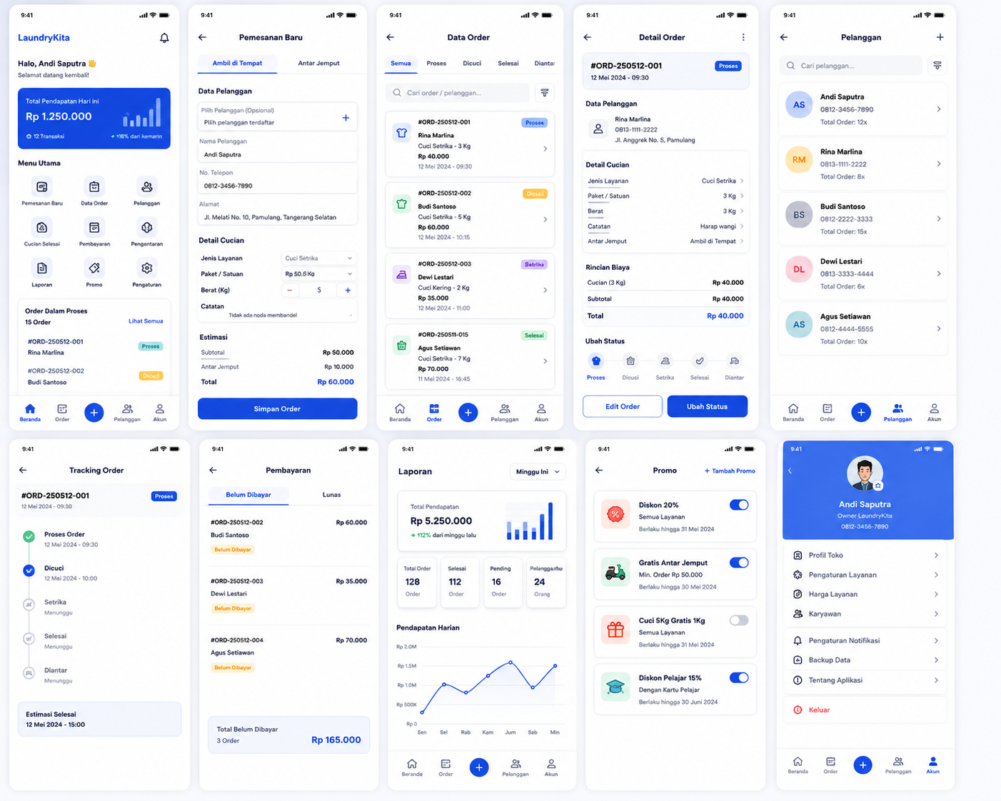 Laundry Management System